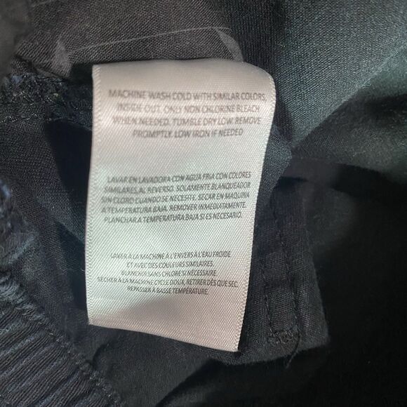 FIVE STAR GENERAL Cargo Jogger Mid Rise Elastic Waist Pants Womens S Black - Picture 10 of 10